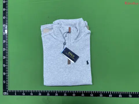 Ralph Lauren Navy Quarter Zip Sweatshirt -2