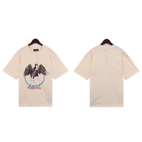 Amiri Graphic Beige T-Shirt