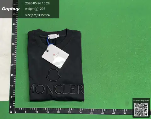 Moncler Logo Orange Polo Shirt -2