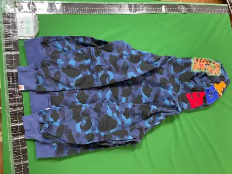 Bape Camo Shark Zip Hoodie -2
