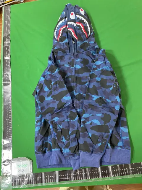 Bape Camo Shark Zip Hoodie -4