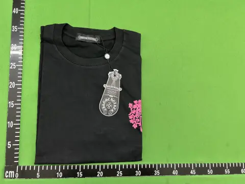 Chrome Hearts Cross Logo Black T-Shirt -4