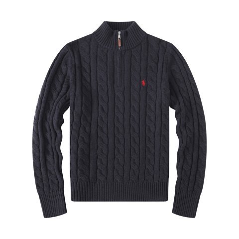 Ralph Lauren Cable Knit Zip Sw