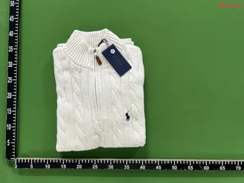 Ralph Lauren Cable Knit Zip Sweater -6