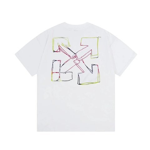 Off-White Pastel Arrow White T