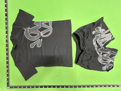 Gray and Pink Graphic Pullover Hoodie -3