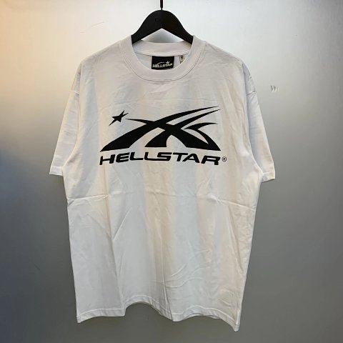 Hellstar Logo White T-Shirt