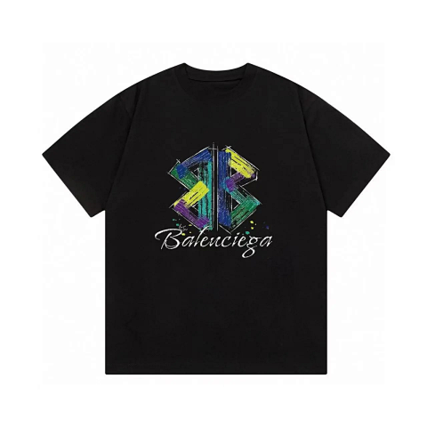 Balenciaga Graphic Black T-Shi