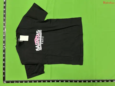 Balenciaga Graphic Black T-Shirt -4