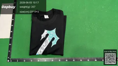 Star Logo Black T-Shirt -4