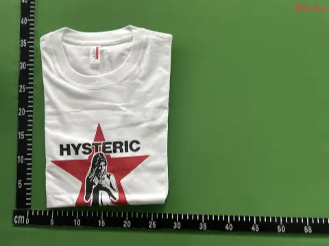 Hysteric Glamour Graphic Black T-Shirt -5