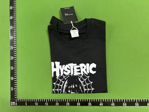 Hysteric Glamour Graphic Black T-Shirt -6