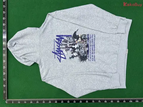 Stussy Graphic Navy Zip Hoodie -3