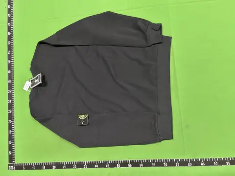 Stone Island Black Zip Hoodie -3