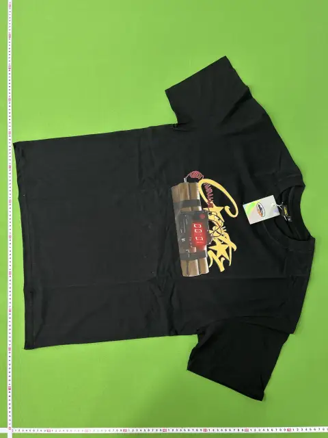 Graphic Logo Black T-Shirt -3