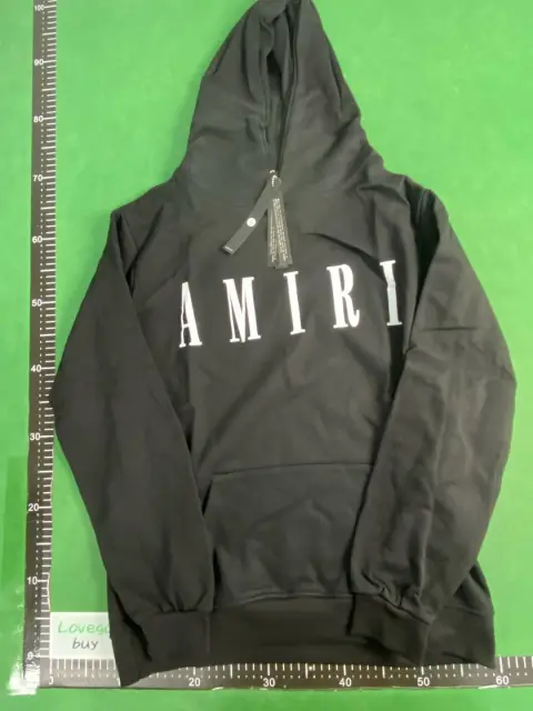 Amiri Logo White Pullover Hoodie -2