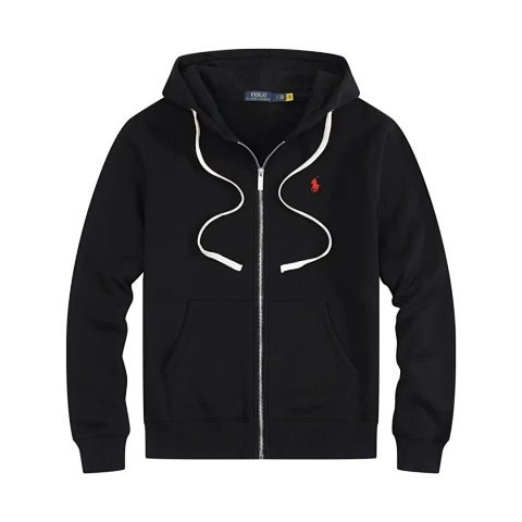 Ralph Lauren Black Zip Hoodie