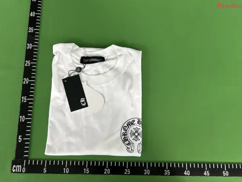 Chrome Hearts Cross Logo Dark Green T-Shirt -3