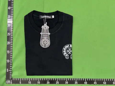 Chrome Hearts Cross Logo Dark Green T-Shirt -4