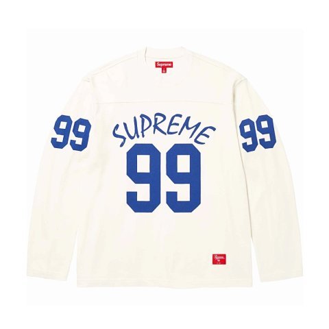 Supreme 99 White Long Sleeve T