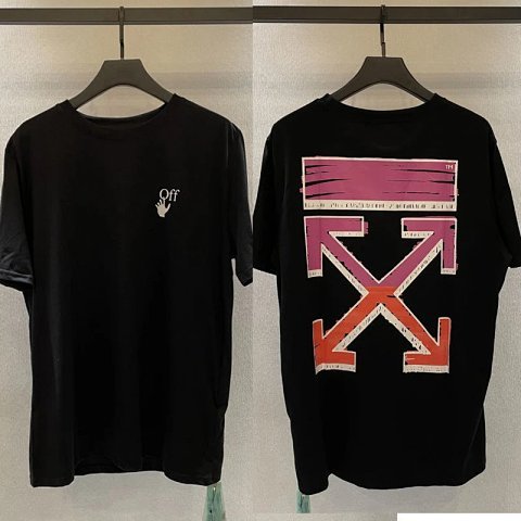 Off-White Arrow Logo Black T-S