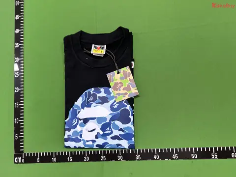 Bape Heart Graphic Black T-Shirt -2