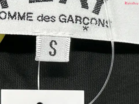 Comme des Garcons Heart White Long Sleeve T-Shirt -4