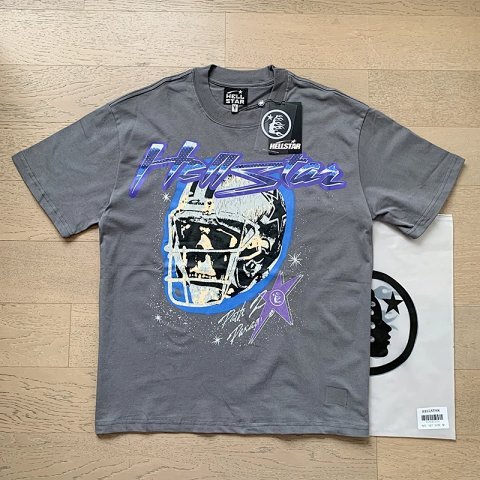 Graphic Print Gray T-Shirt