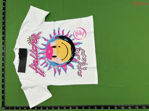 Graphic Print Gray T-Shirt -4