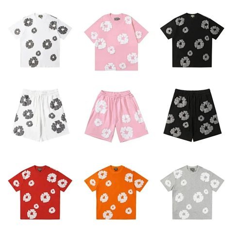 Floral T-Shirt and Shorts Set