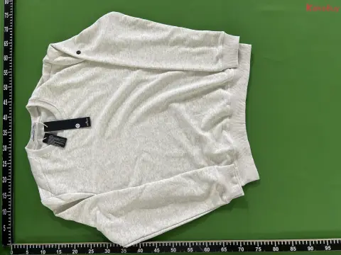 Stone Island Logo White Crewneck Sweatshirt -3