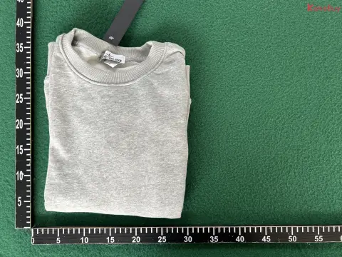 Stone Island Logo White Crewneck Sweatshirt -5