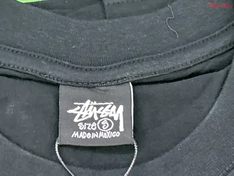 Stussy Floral Graphic Black T-Shirt -3
