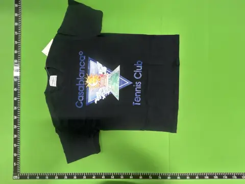 Casablanca Graphic Black T-Shirt -5