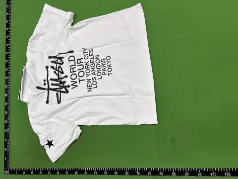 Stussy World Tour Black T-Shirt -5