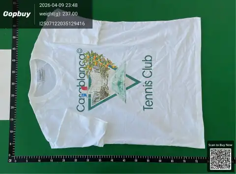 Casablanca Arch Graphic Yellow T-Shirt -4