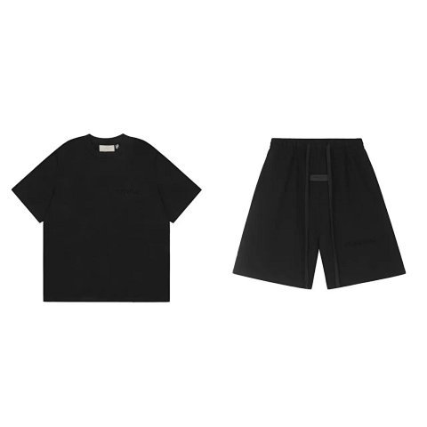 Essentials Black T-Shirt and S