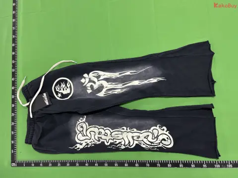 Hellstar Flame Sleeve Black Hoodie -6