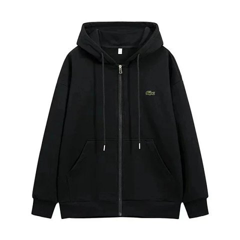 Moncler Logo Black Zip Hoodie