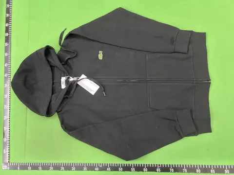 Moncler Logo Black Zip Hoodie -6