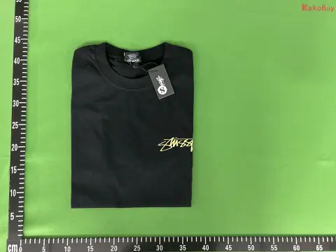 Stussy Portrait Graphic Black T-Shirt -4