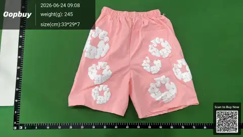 Denim Tears Floral Tank Top and Shorts Set -4