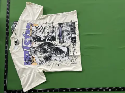 Hellstar Vintage Graphic White T-Shirt -3