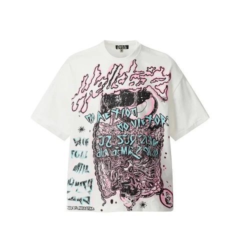 Hellstar Vintage Graphic White