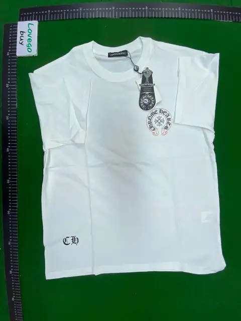 Chrome Hearts Floral Cross White T-Shirt -2
