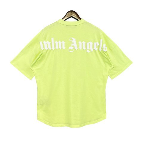 Palm Angels Logo Neon Yellow T