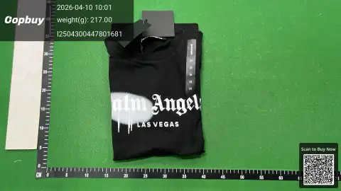 Palm Angels Logo Neon Yellow T-Shirt -5