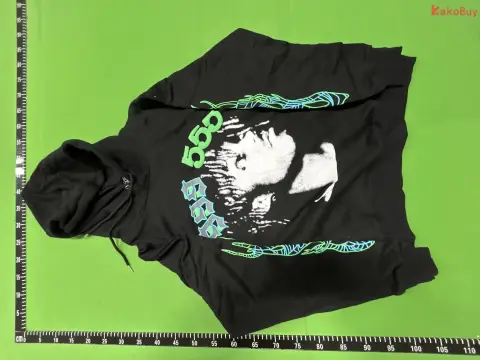 Chrome Hearts Graphic Black Zip Hoodie -4