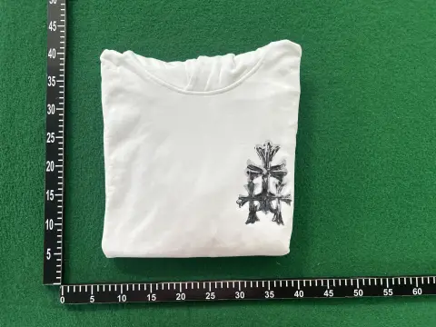 Chrome Hearts Graphic Mint Green Hoodie -5