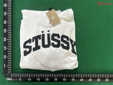 Stussy Logo Navy Hoodie -3